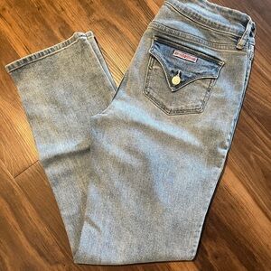 Hudson Jeans Light Blue Straight Leg Denim